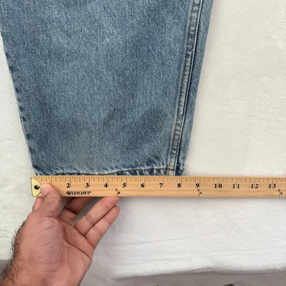 Levis 560 Jeans Mens 40x30 Blue Comfort Fit Loose Baggy Tappered Leg